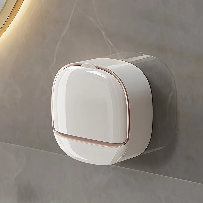 Elevate Your Bathroom with Our Stylish Wall-Mounted Soap Box - Keep Soap Dry and Accessible!
