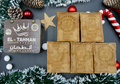 5 Stück Original Aleppo-Seife(40% Lorbeeröl ) ca, 1Kg + 1 Geschenk (Holzbox)
