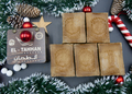 5 Stück Original Aleppo-Seife(20% Lorbeeröl ) ca, 1Kg + 1 Geschenk (Holzbox)